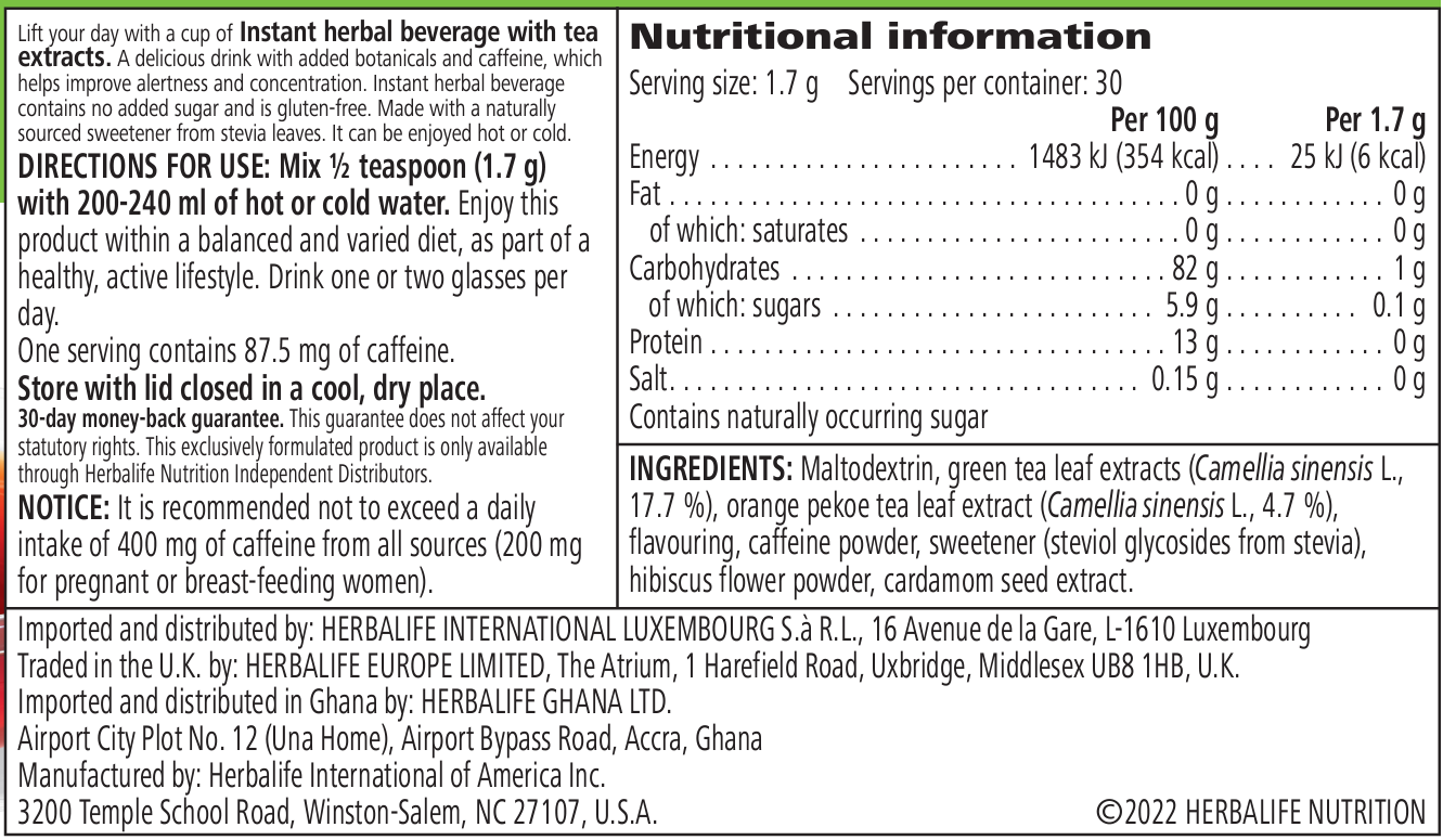 Peach - Instant Herbal Tea 50g
