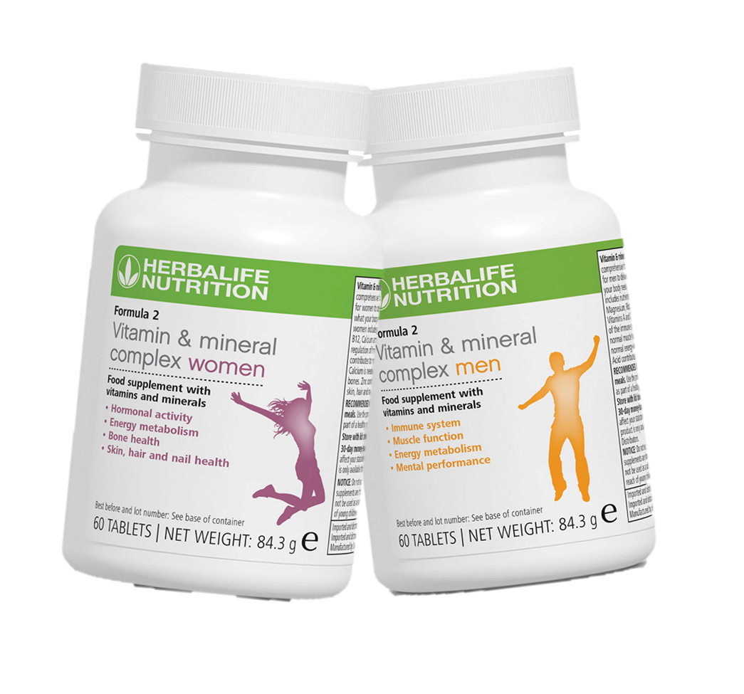 Formula 2 - Vitamin & Mineral Complex 60 tablets
