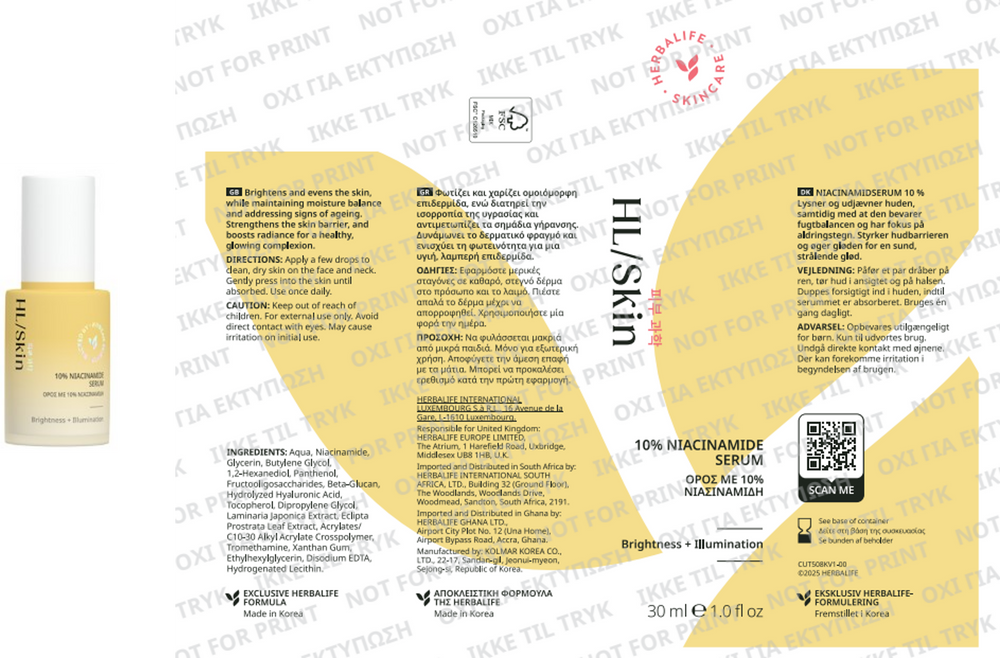 HL/Skin 10% Niacinamide Serum 30 ml